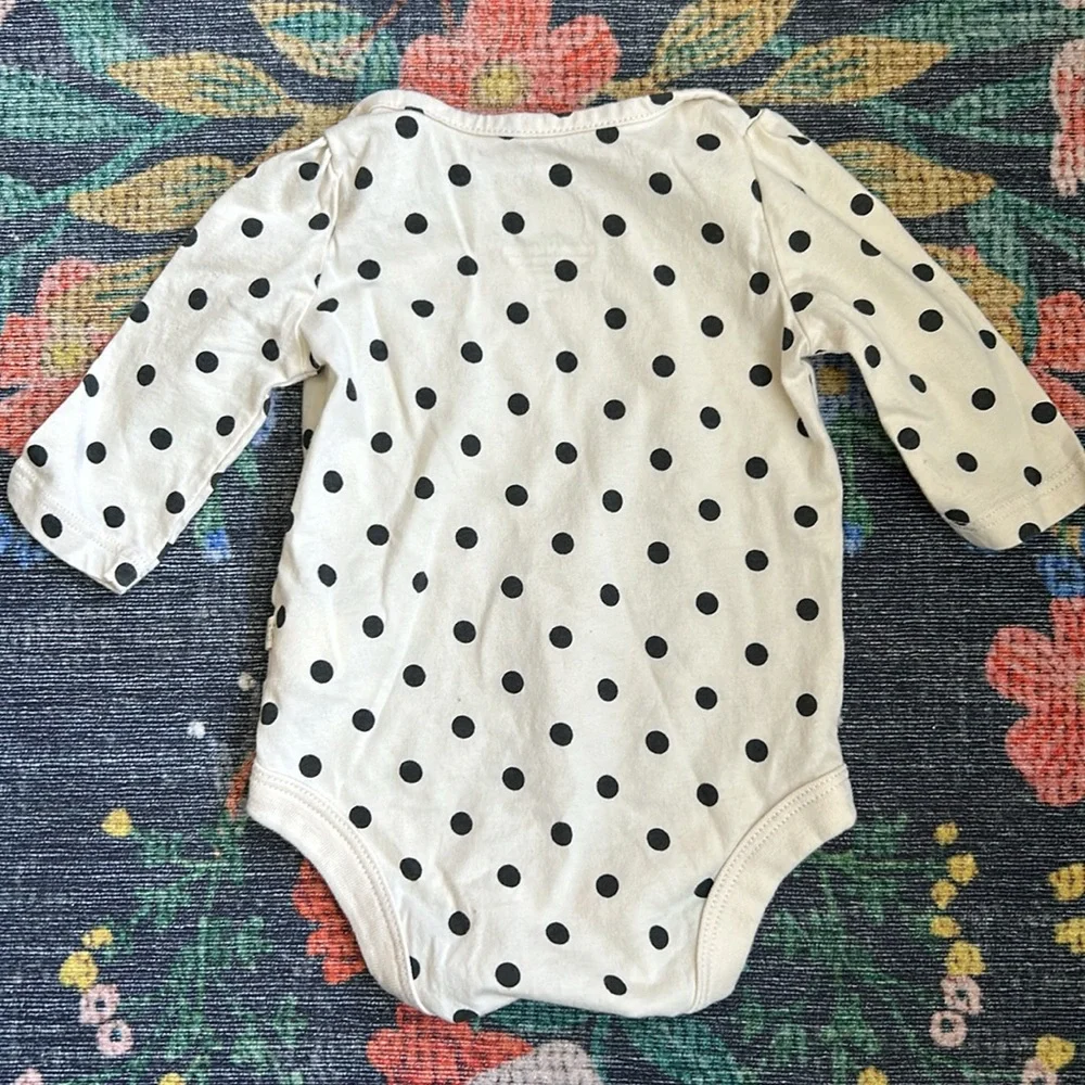 Gap Lace Trim Onesie Bundle, Size 0-3 Months